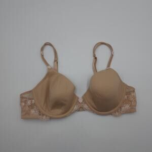Victoria's Secret Full Coverage Angels IPEX Bra in Tan Size 36A